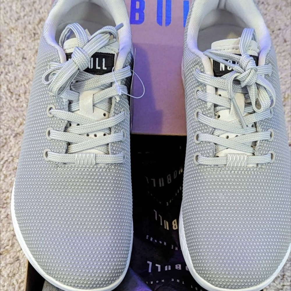 No Bull Women's Running Shoes NEW Artic Gray Size 8.5 Superfabric NWT